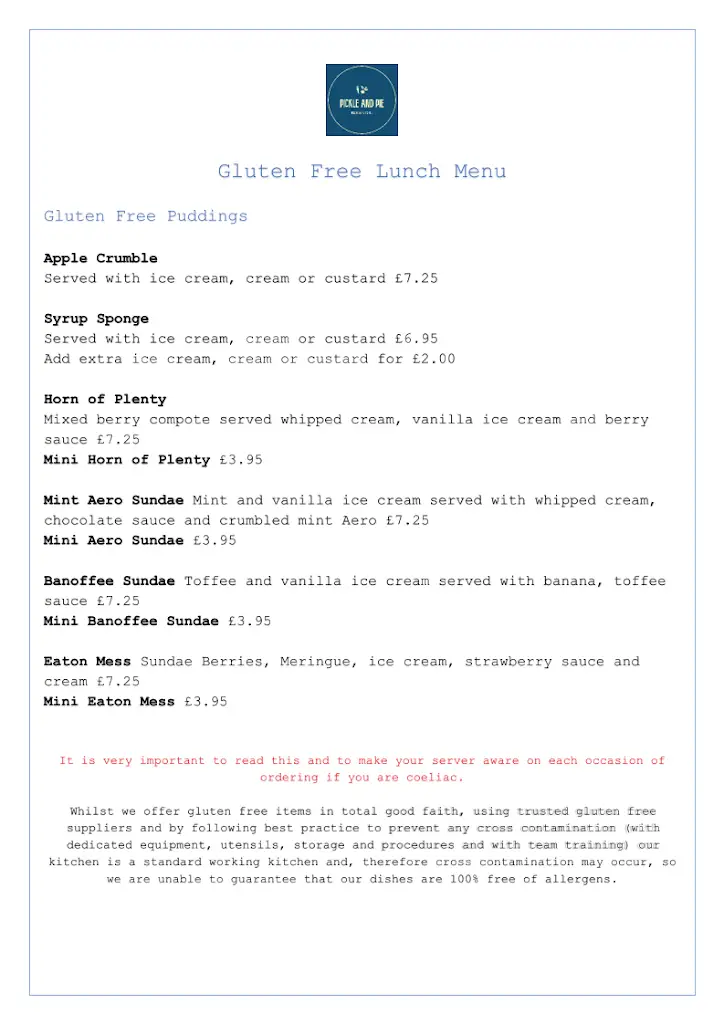 Menu_Pickle and Pie_East Dereham_image_2