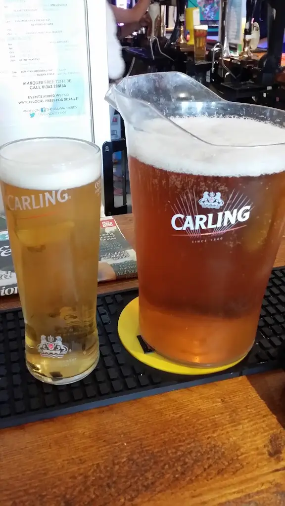 Menu_Railway Tavern_East Dereham_image_1