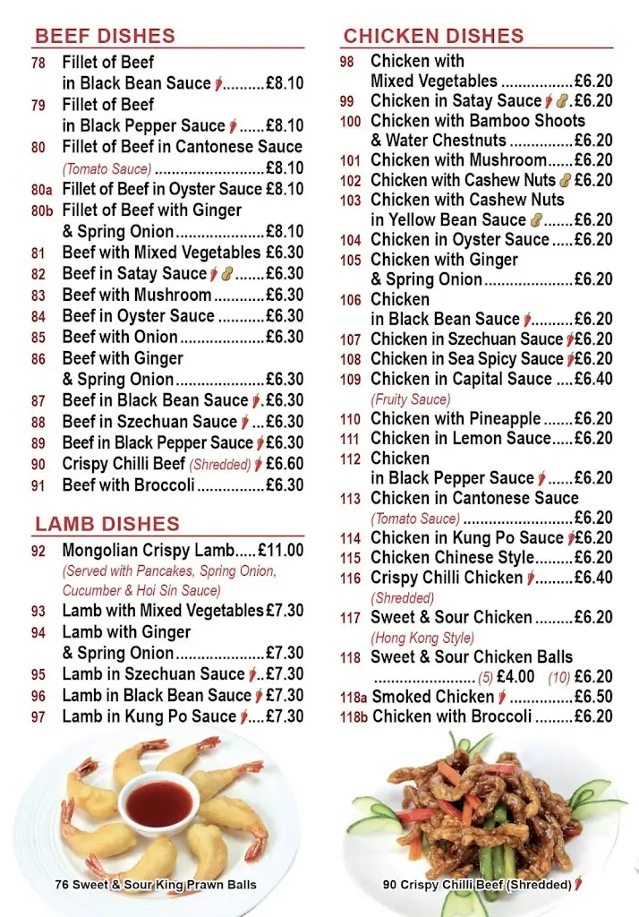 Menu_Wonder Food_East Dereham_image_1