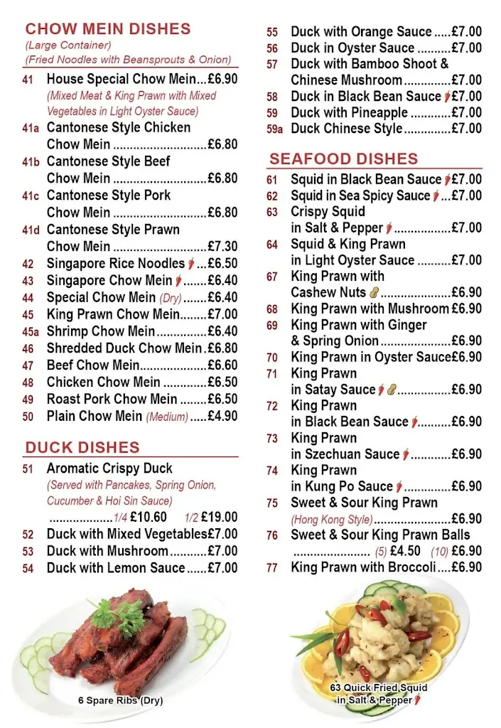 Menu_Wonder Food_East Dereham_image_3