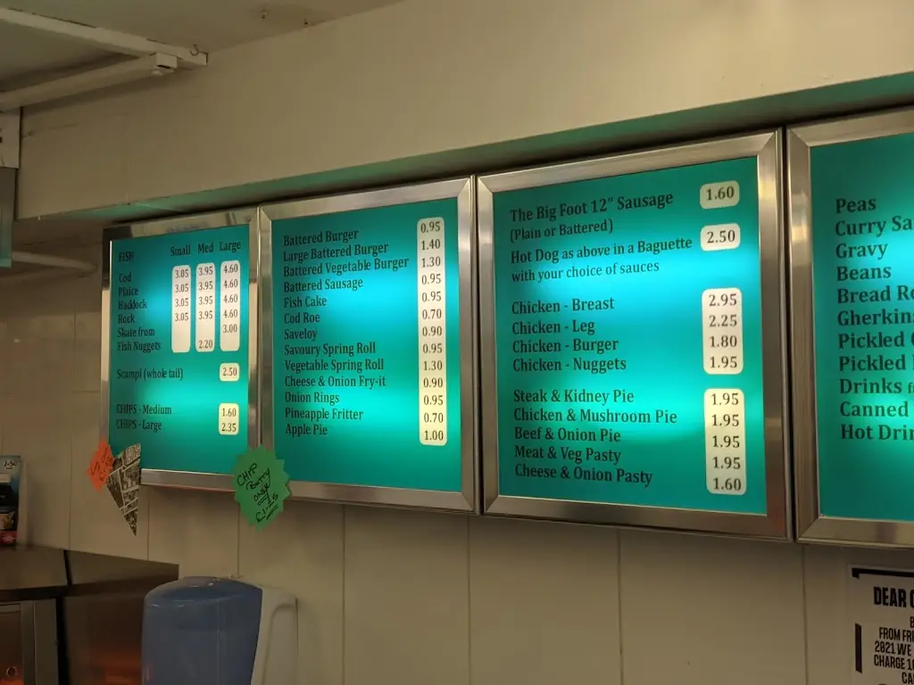 Menu_The Perfect Catch_East Dereham_image_2