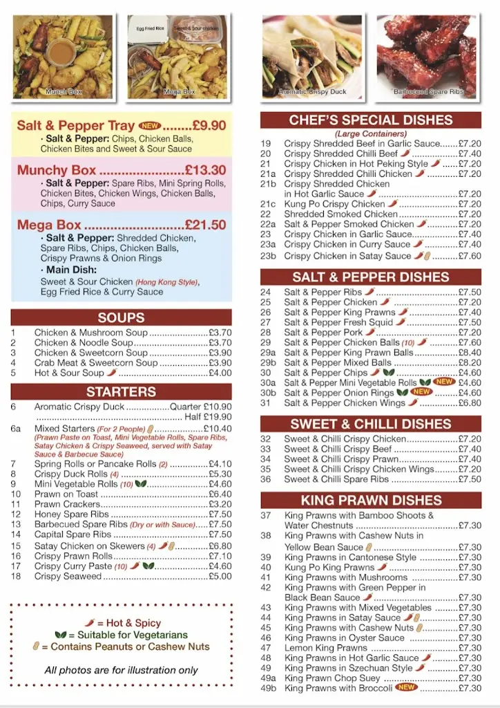 Menu_Hong Kong City_East Dereham_image_1