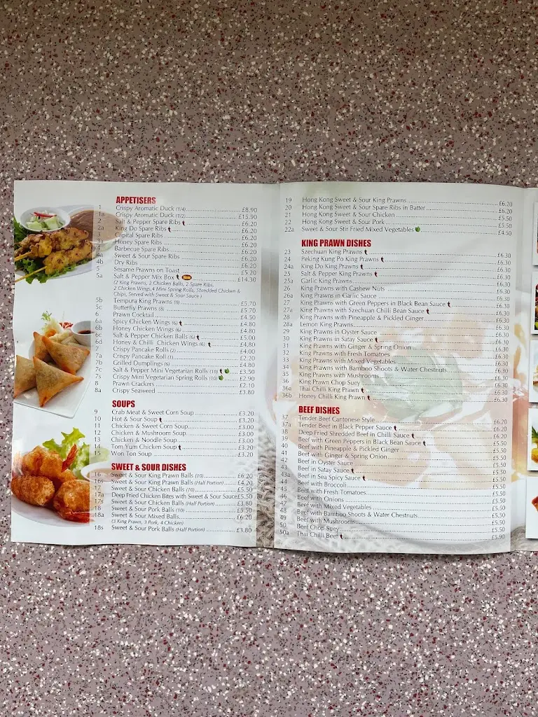 Menu_The China Dynasty_East Dereham_image_2