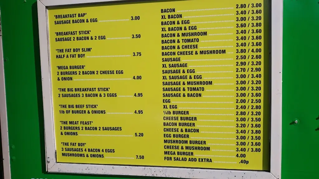 Menu_Rashers Snack Bar_East Dereham_image_2