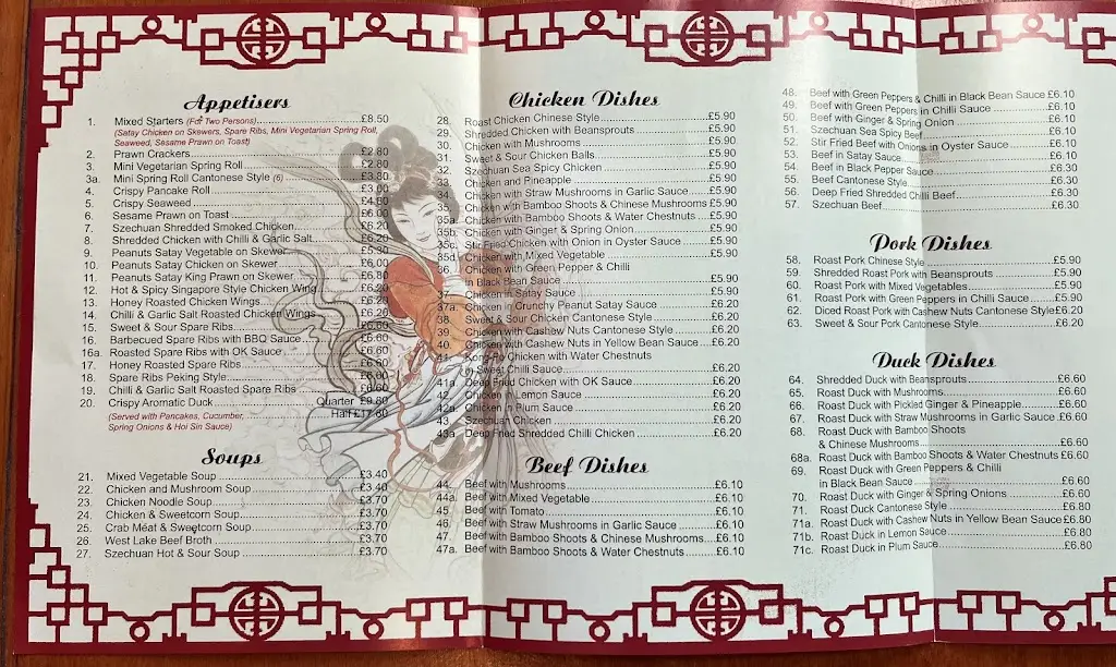 Menu_Sunflower House Takeaway_East Dereham_image_1