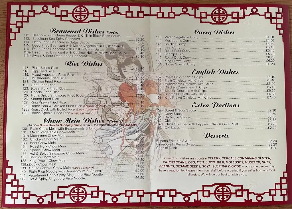 Menu_Sunflower House Takeaway_East Dereham_image_4