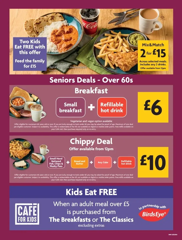 Menü_Morrisons Cafe_East Dereham_Bild_1