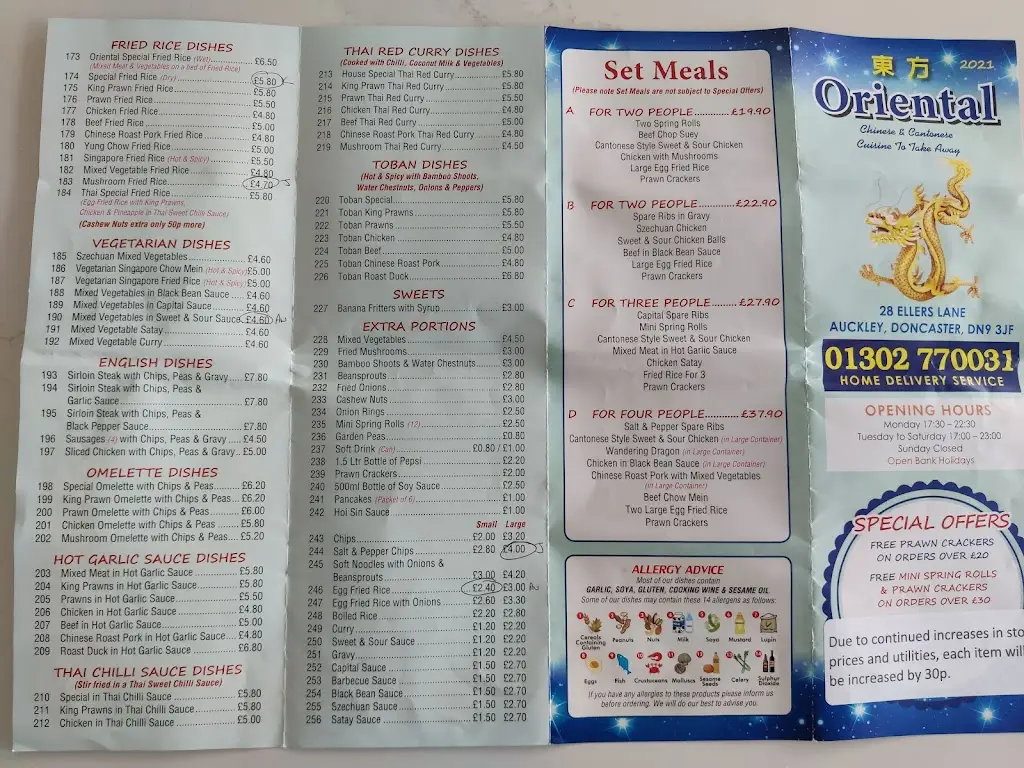 Menu_Oriental Chinese_Auckley_image_3