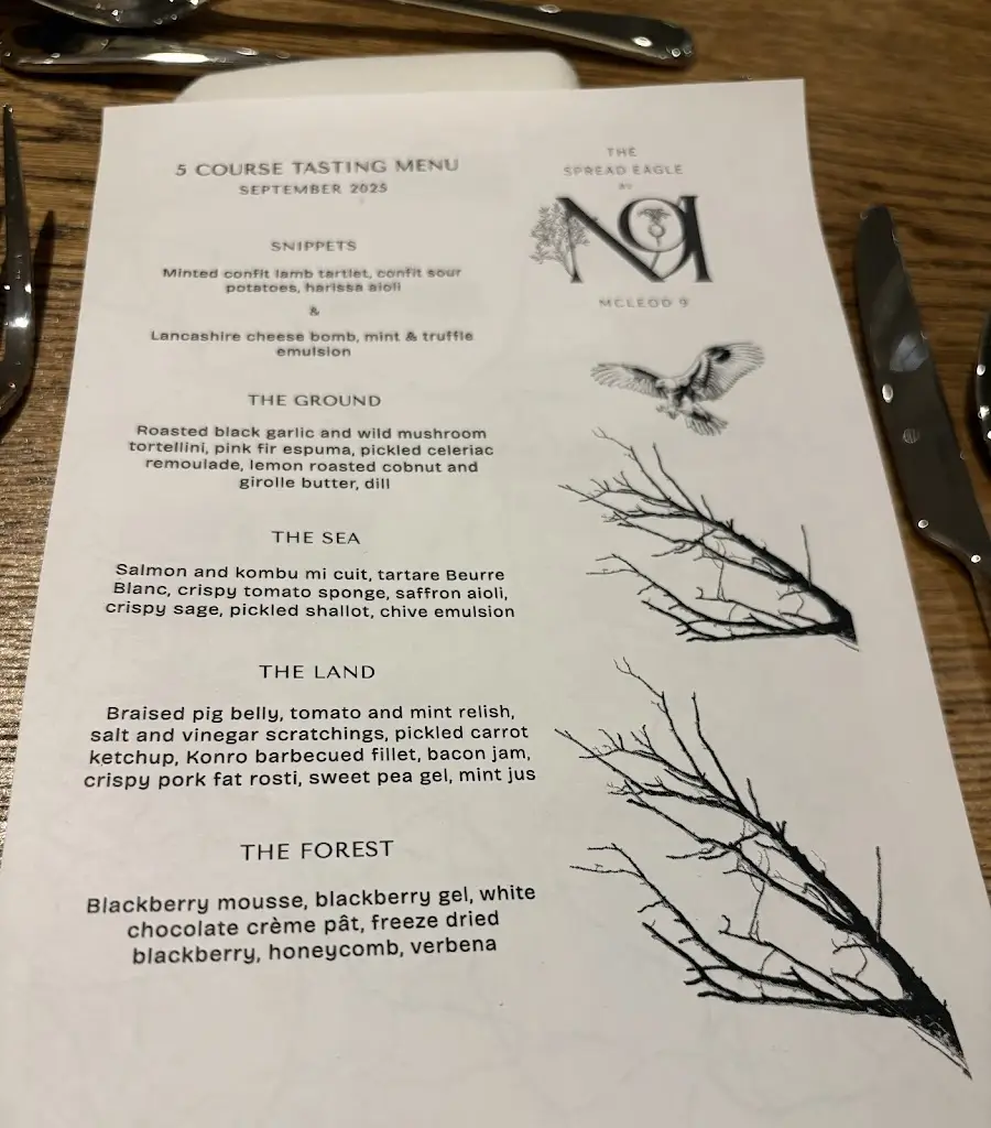 Menu_The Spread Eagle by McLeod 9_Edgworth_image_1