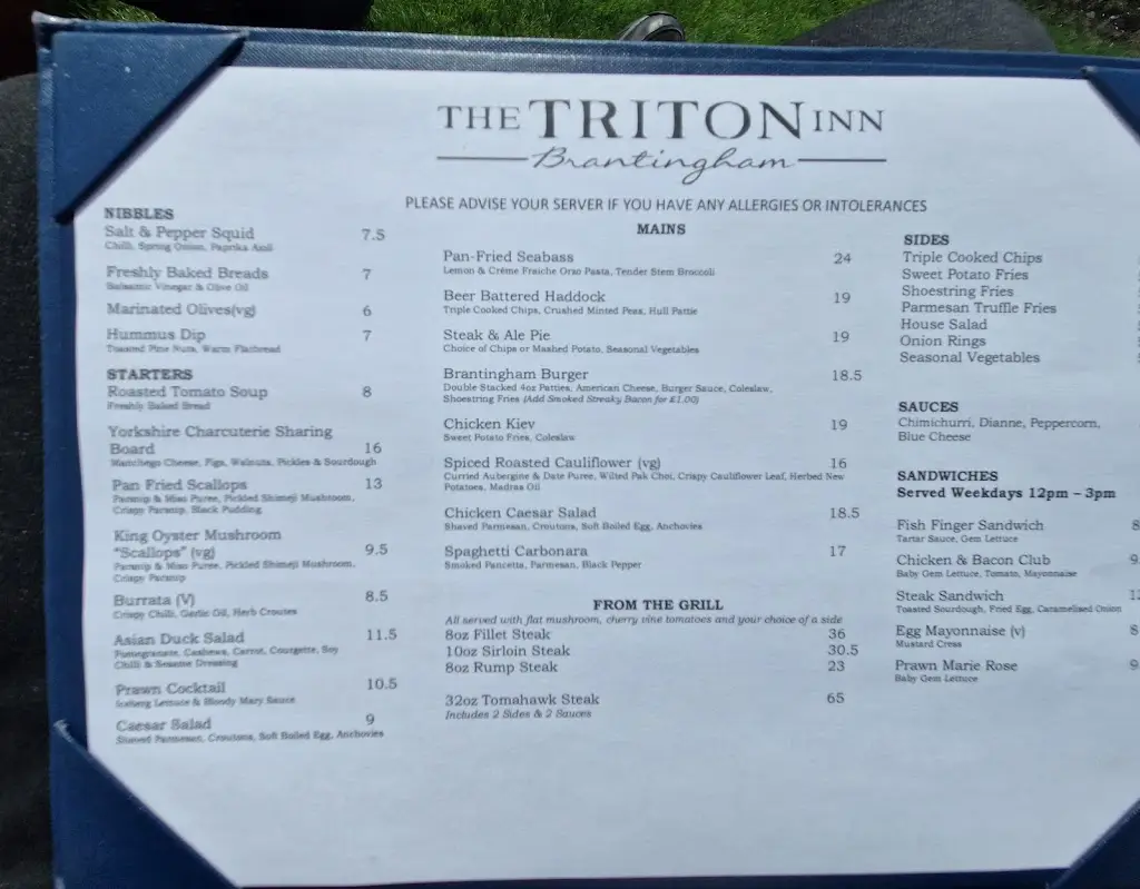 Menu_The Triton Inn_Ellerker_image_3