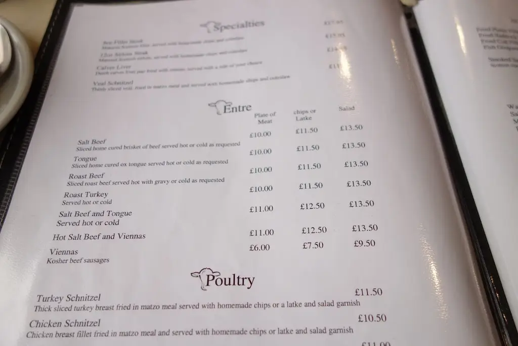 Menü_B & K Salt Beef Bar & Restaurant_Edgware_Bild_4