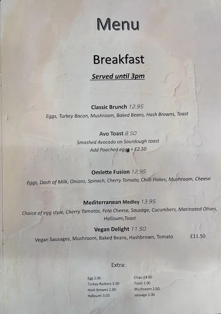 Menu_The Brunch Suite_Edgware_immagine_4