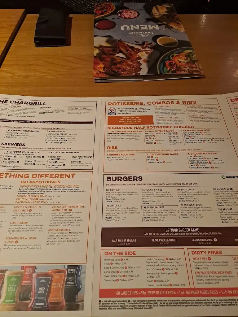 Menu_Harvester Jolly Badger Edgware_Edgware_image_4