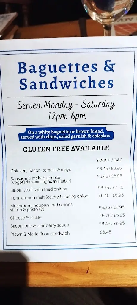 Menu_The Nevill Arms_Astwood Bank_image_3