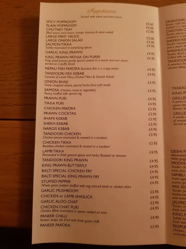 Menu_Balti Palace_Eccleshall_image_3