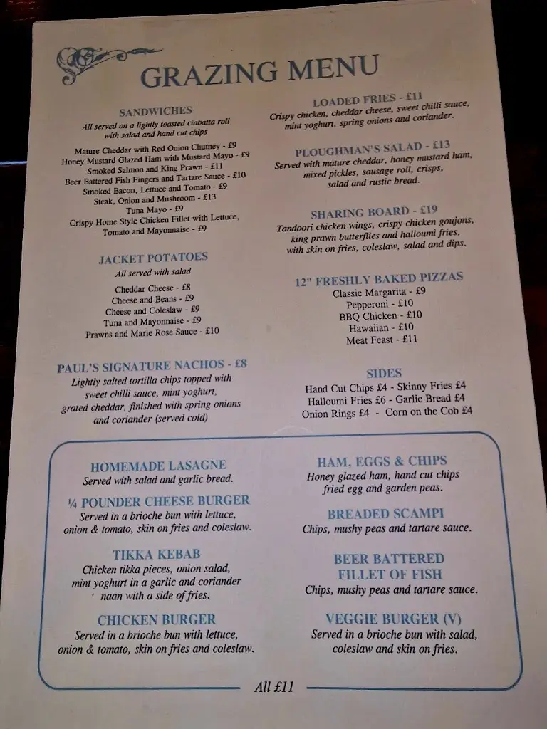 Menu_The Cock Inn_Eccleshall_imagen_3