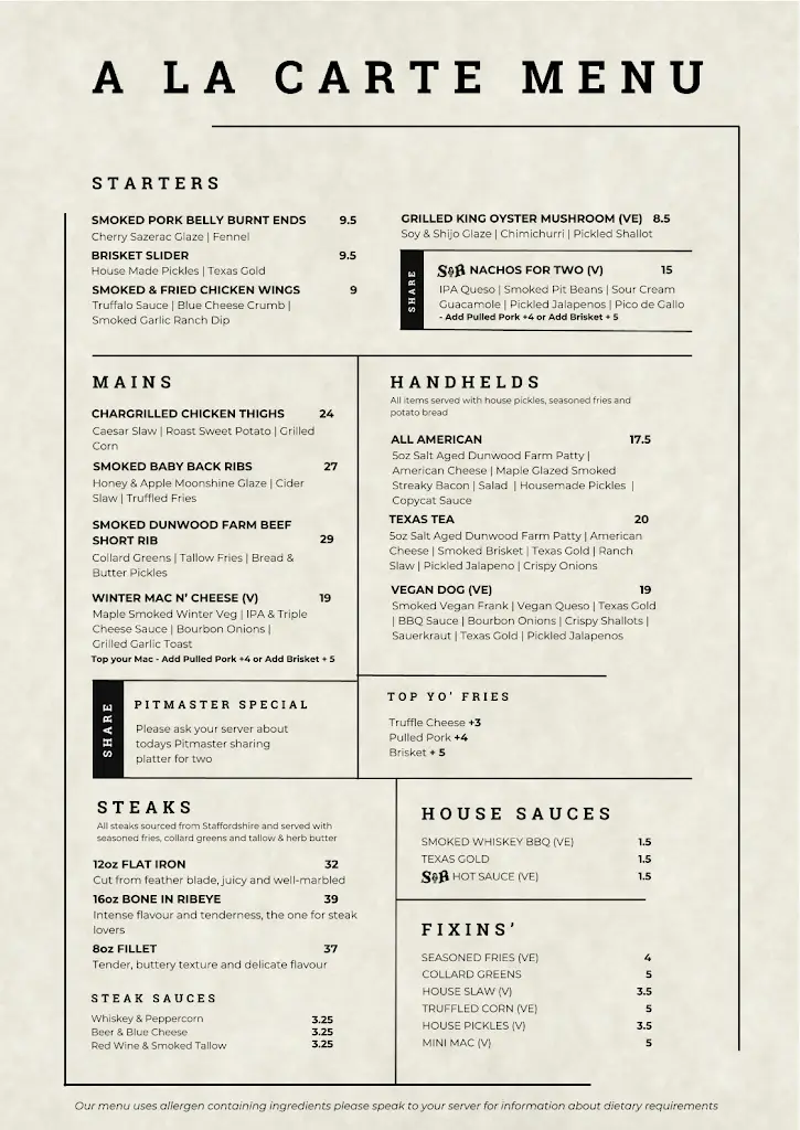 Menu_Smoke & Rye_Eccleshall_imagen_1