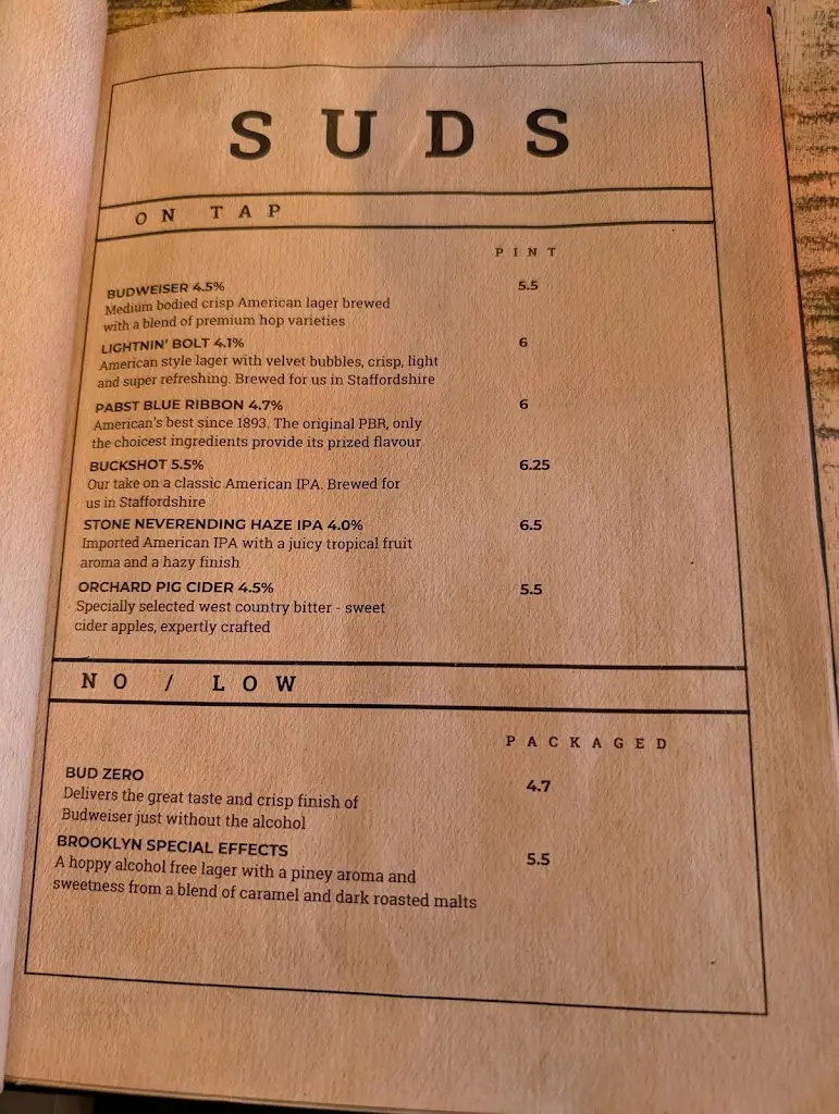 Menu_Smoke & Rye_Eccleshall_imagen_3