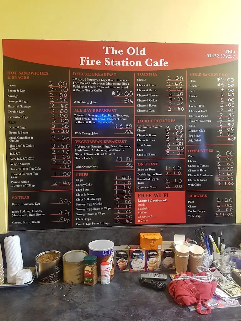 Menu_The Old Fire Station Cafe_Elland_image_4