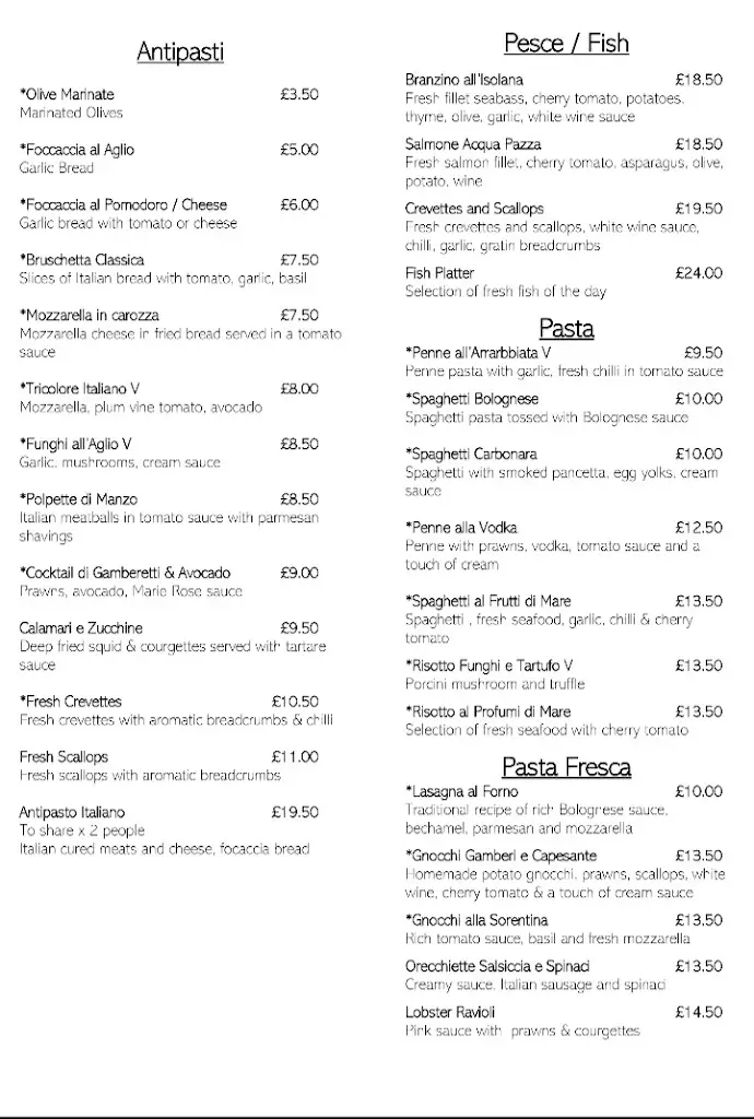 Menu_2Amici Hollywell Green_Elland_imagen_1
