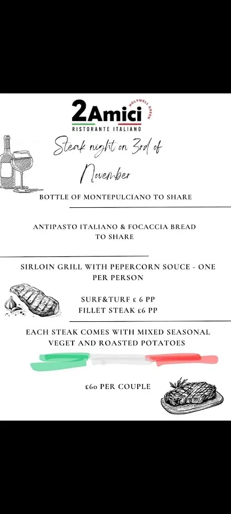 Menu_2Amici Hollywell Green_Elland_imagen_4