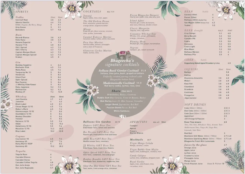 Menu_Bhageecha | Indian Restaurant & Bar | Elstree, Borehamwood | Caterers | Private Hire | Civil Wedding Venue_Elstree_image_1