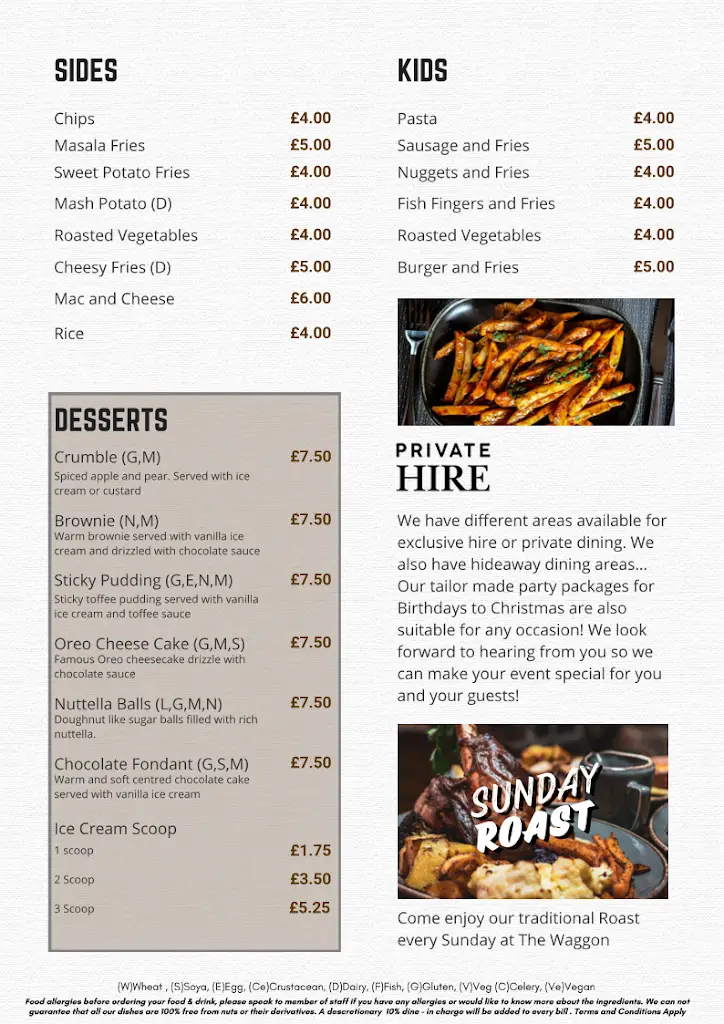 Menu_Waggon & Horses | Radlett, Borehamwood_Elstree_image_3