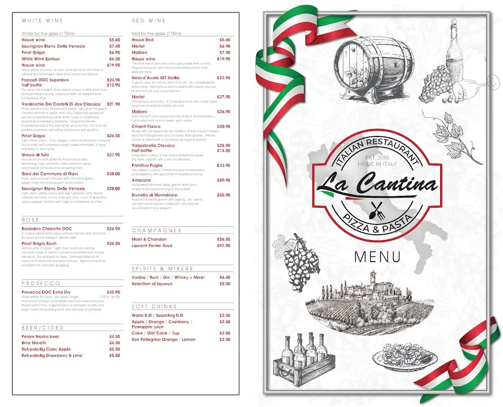 Menu_La Cantina_Ellesmere_image_1