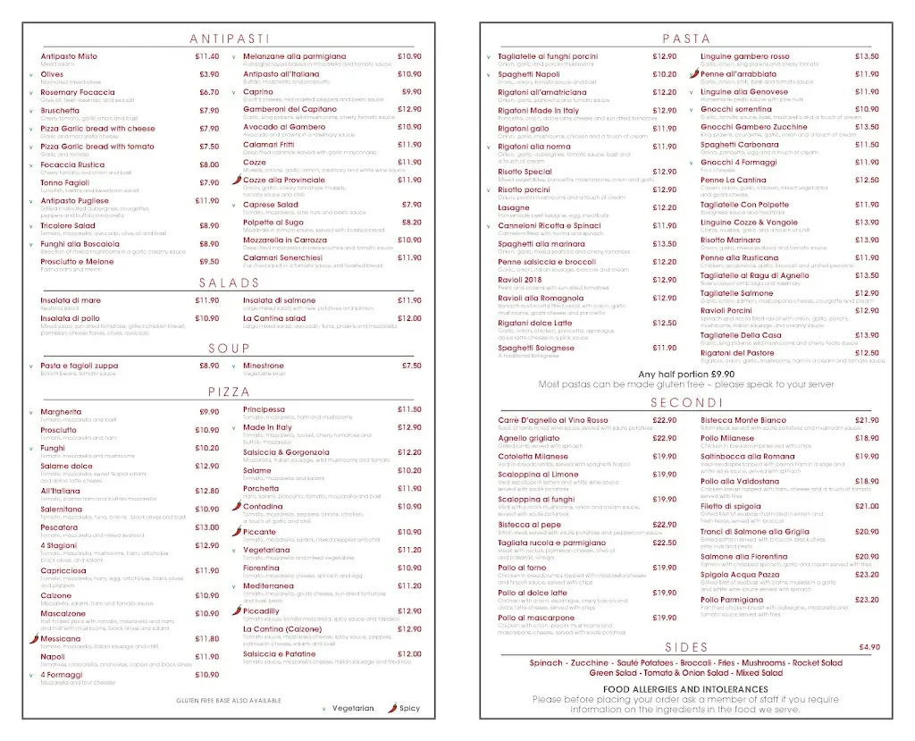 Menu_La Cantina_Ellesmere_image_2