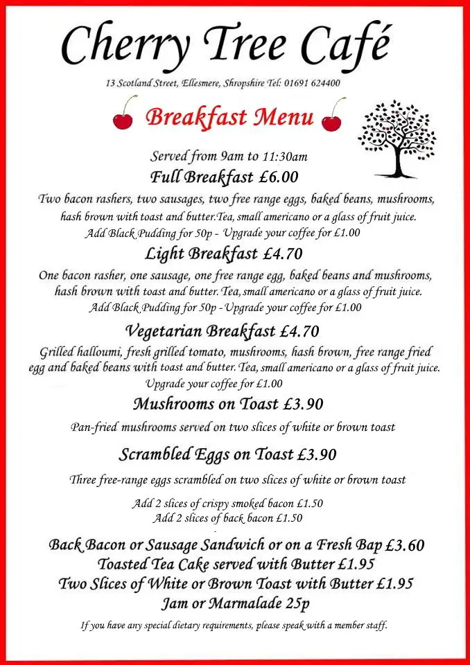 Menu_Cherry Tree Cafe_Ellesmere_immagine_3