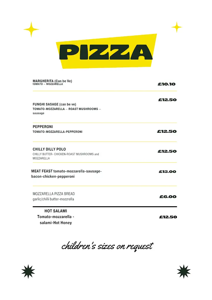 Menu_The Grey Horse_Elvington_image_3