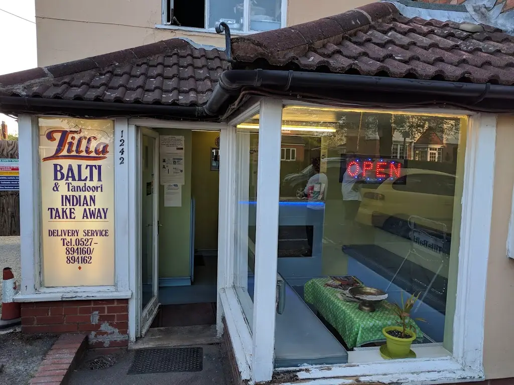 Tilla Balti ristorante a Astwood Bank