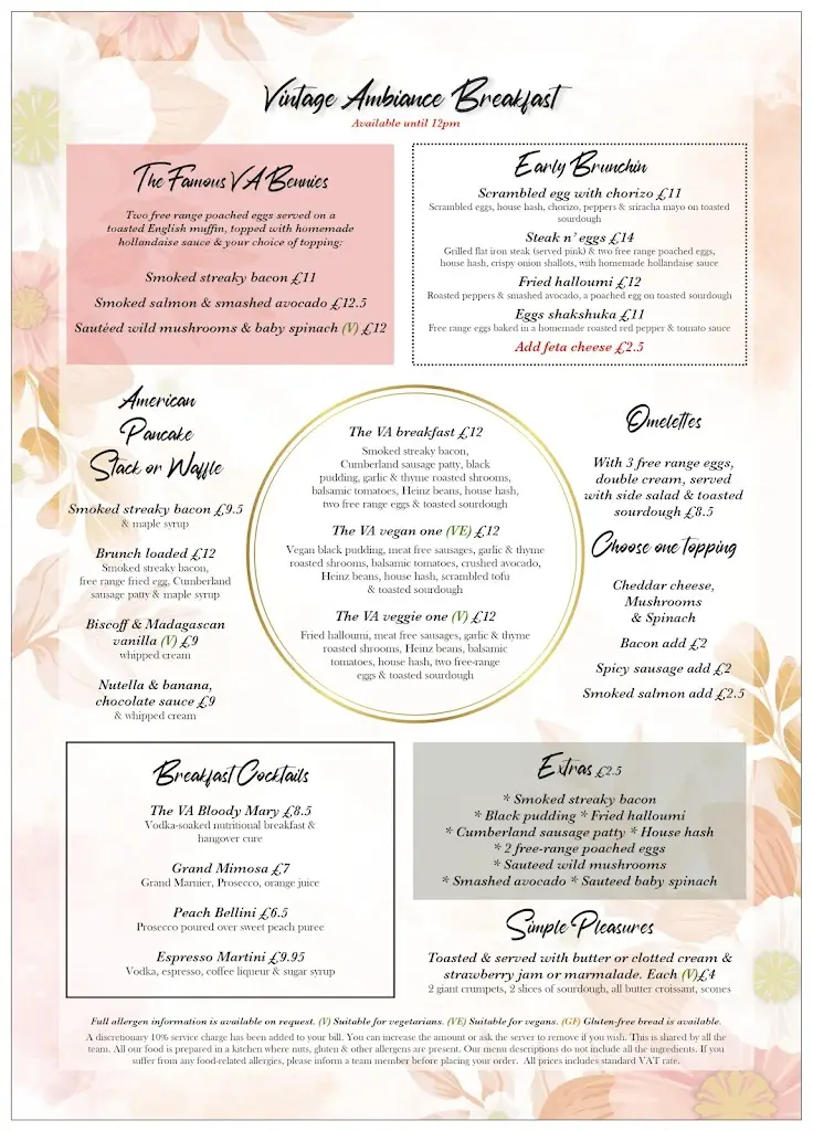 Menu_Vintage Ambiance_Eccles_image_3