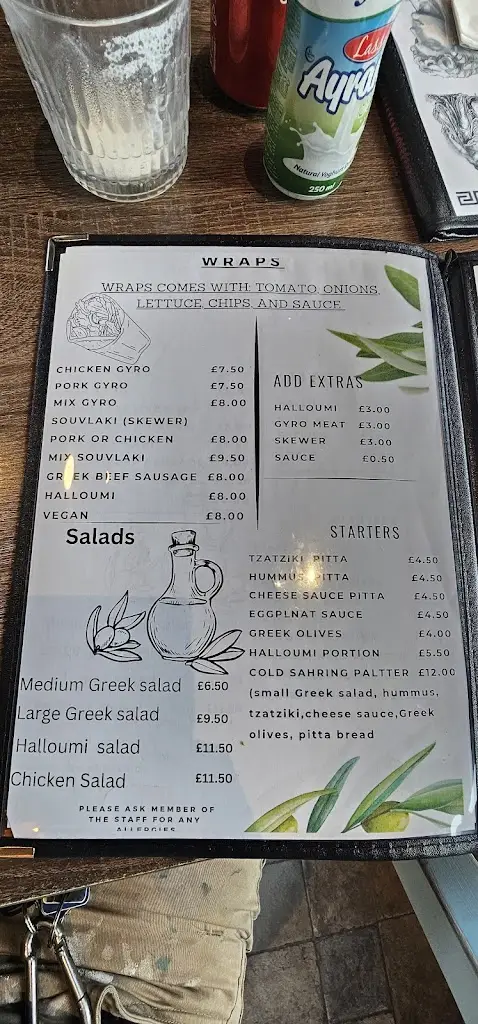 Menu_Ilirian Greek Taste Eccles_Eccles_image_3
