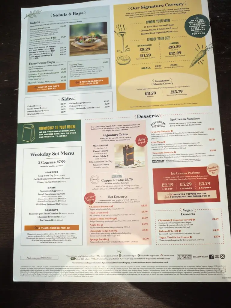 Menu_Barley Farm - Dining & Carvery_Eccles_image_3