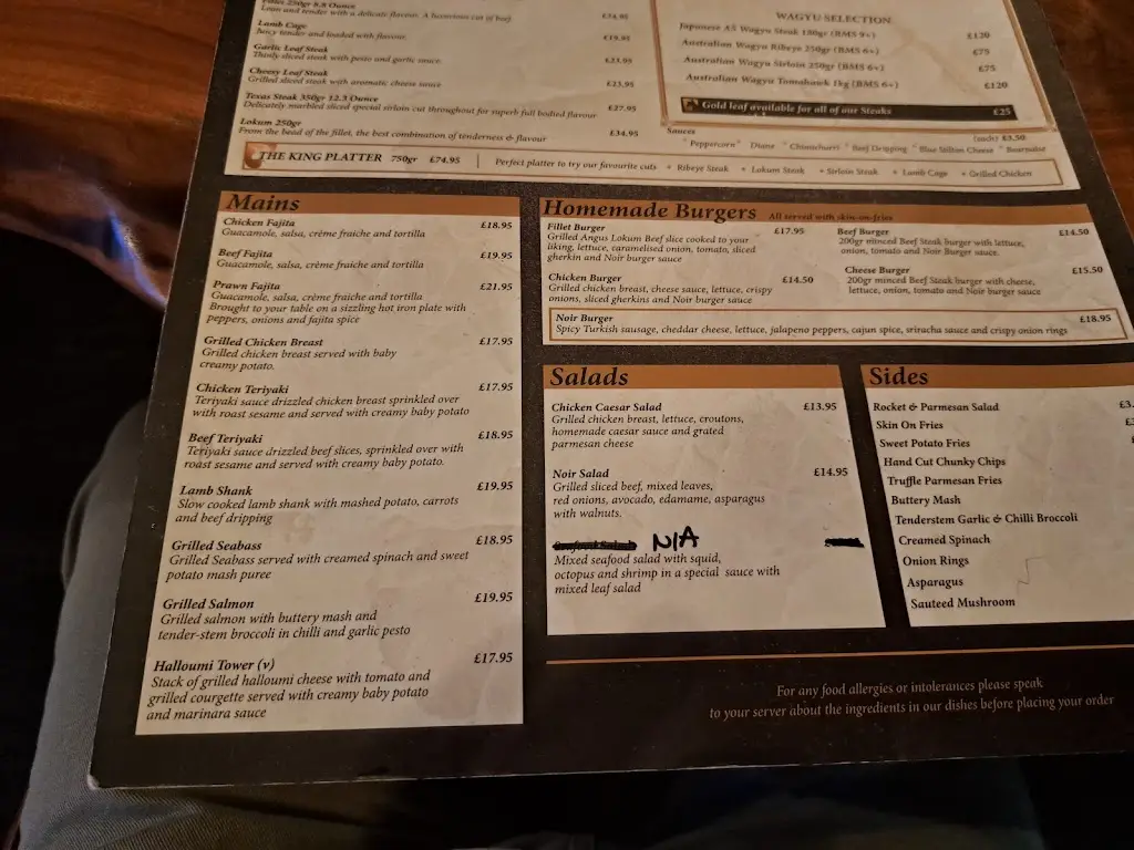 Menu_Noir Steakhouse_Eccles_image_2