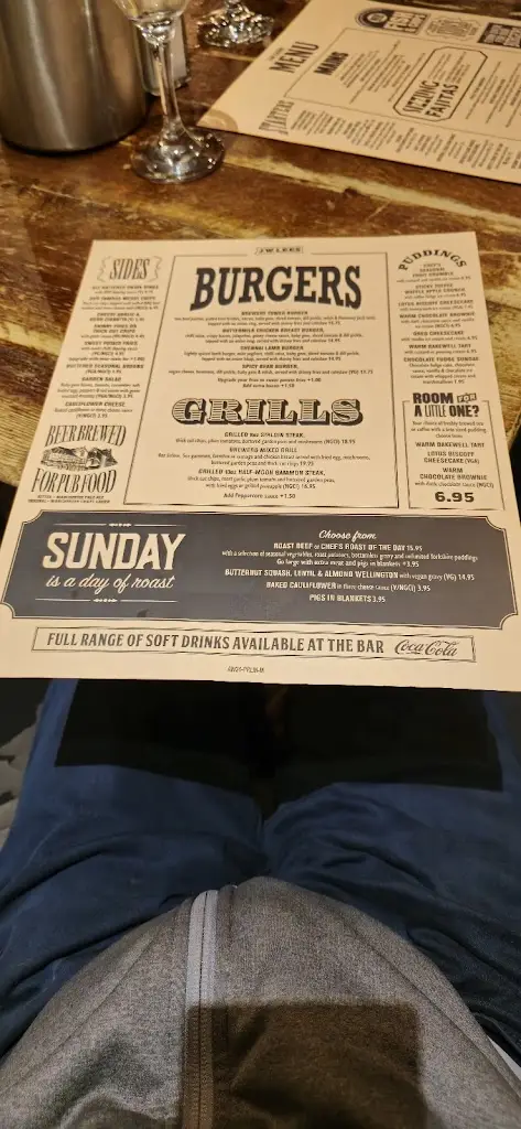 Menu_The Blue Bell_Eccles_image_3