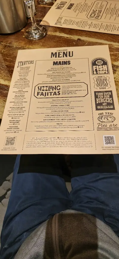 Menu_The Blue Bell_Eccles_image_4