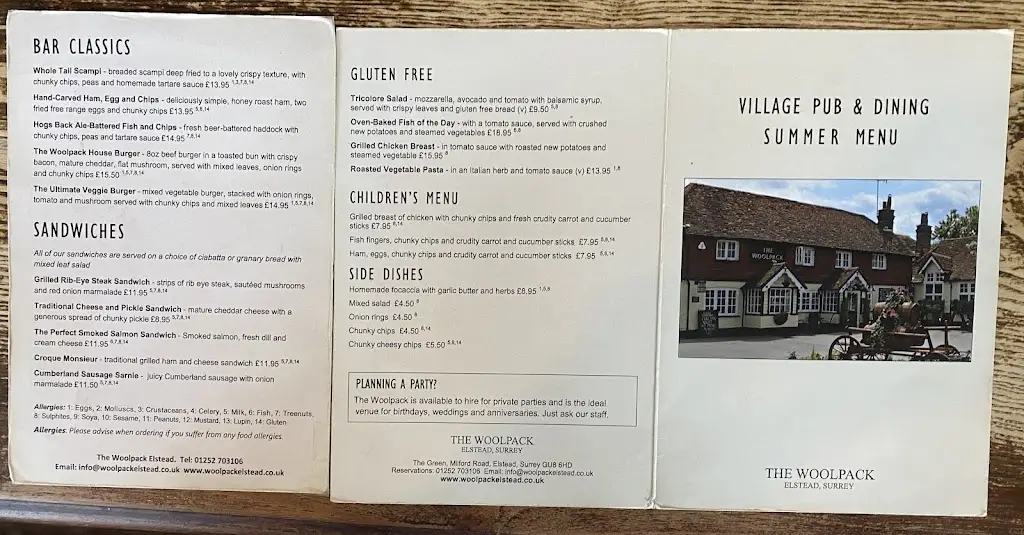 Menu_The Woolpack Pub Elstead_Elstead_image_1