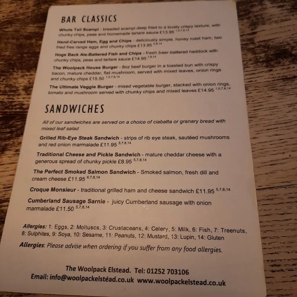 Menu_The Woolpack Pub Elstead_Elstead_image_3
