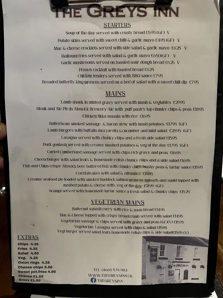 Menu_The Grey's Inn_Embleton_image_3