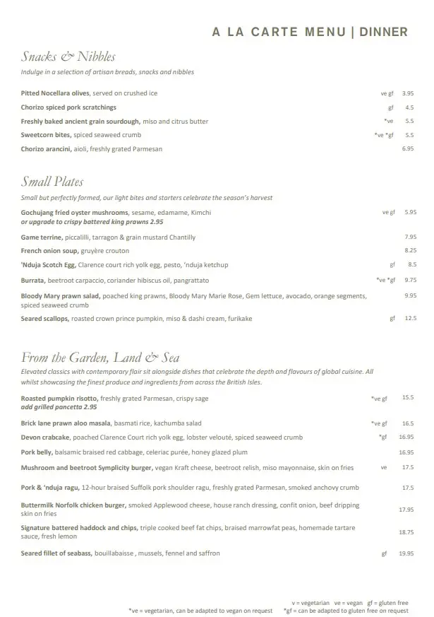 Menu_The Kings Arms_Egham_image_1
