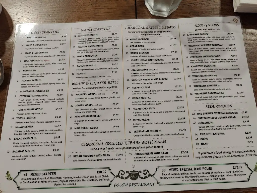 Menu_Polow Restaurant _Egham_image_3
