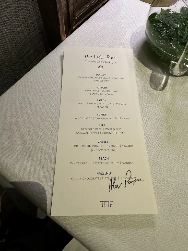 Menu_The Tudor Pass at Great Fosters_Egham_image_3