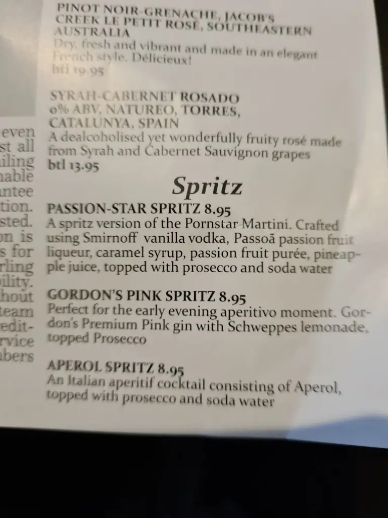 Menu_Crown Egham_Egham_image_2