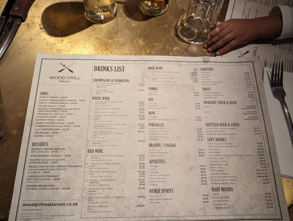 Menu_Wood Grill_Elsenham_image_2