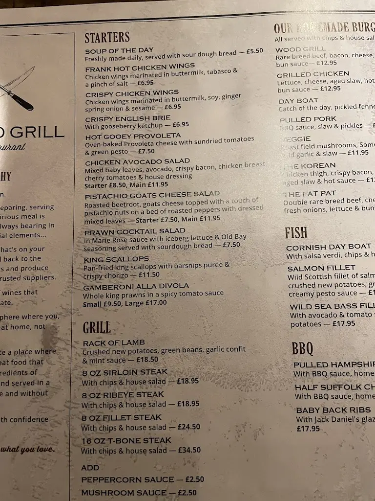 Menu_Wood Grill_Elsenham_image_4