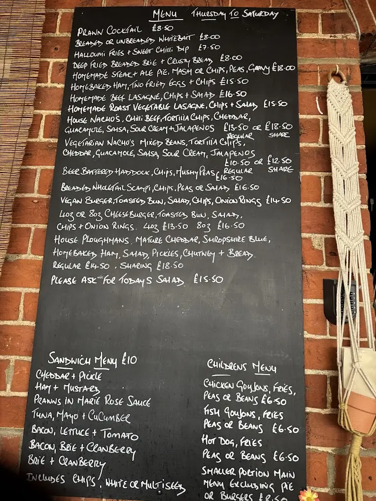 Menu_The Rose & Crown Stansted_Elsenham_image_2