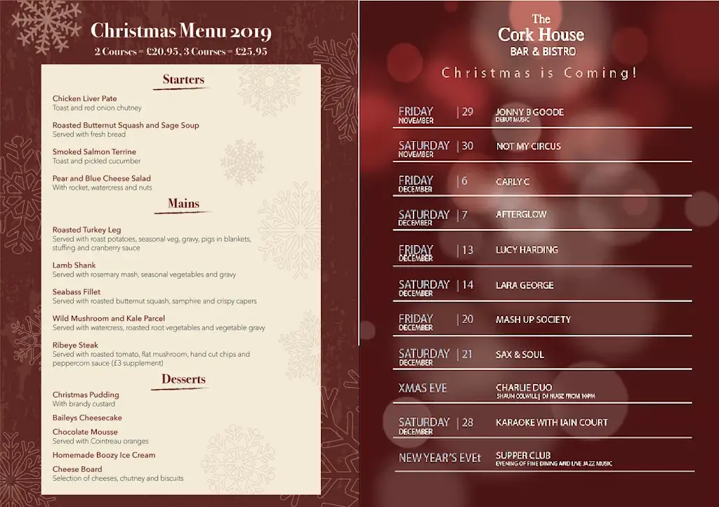 Menu_The Cork House_Elsenham_image_3