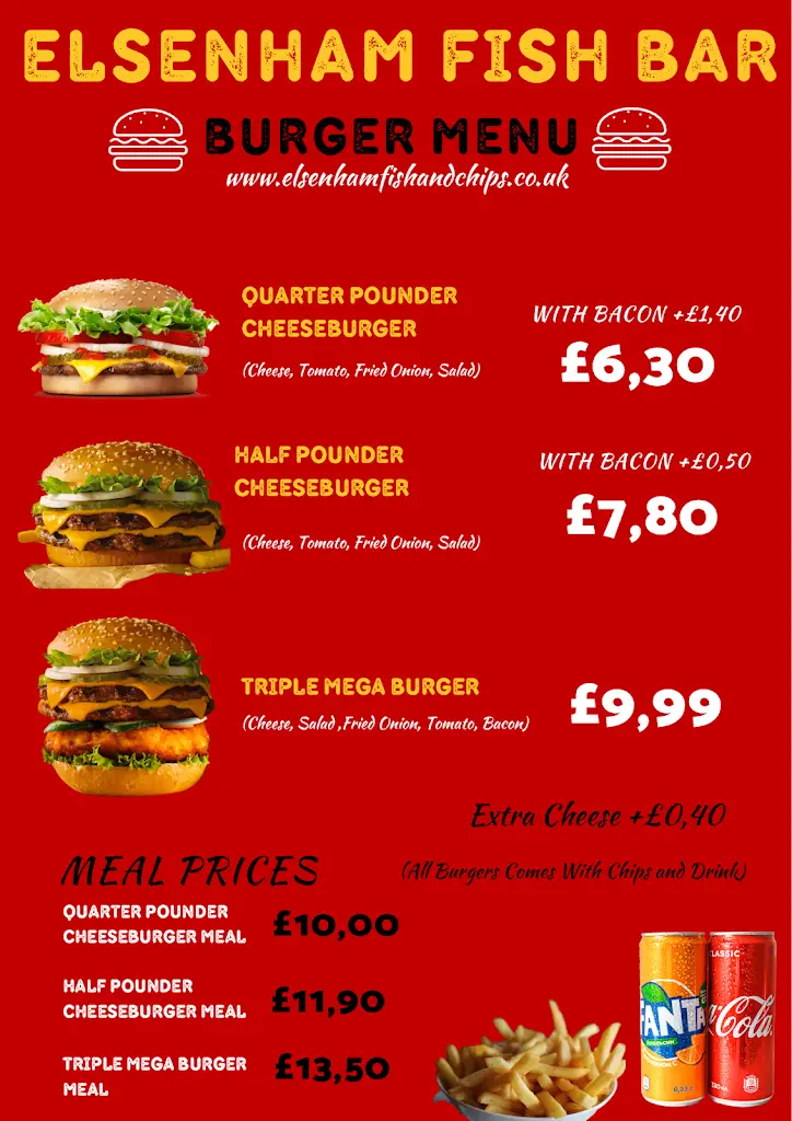 Menu_Elsenham Fish Bar_Elsenham_immagine_1